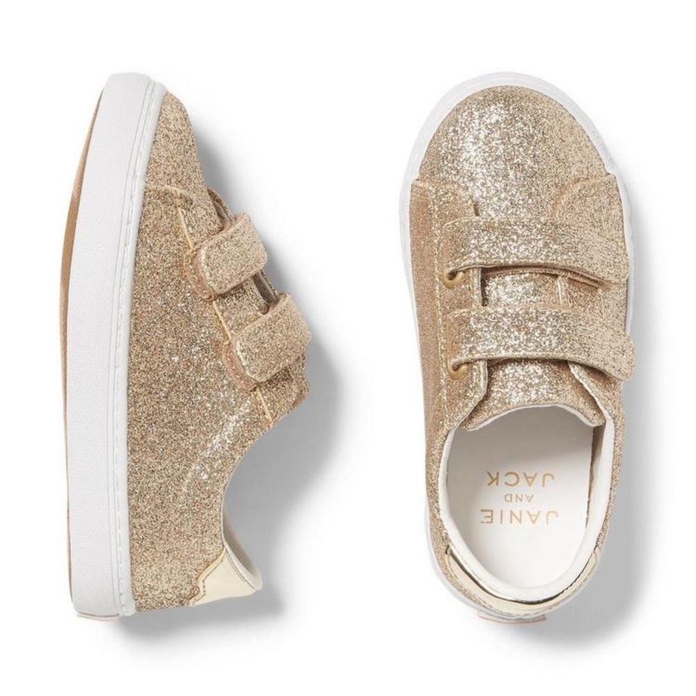 Janie and Jack sparkle sneakers